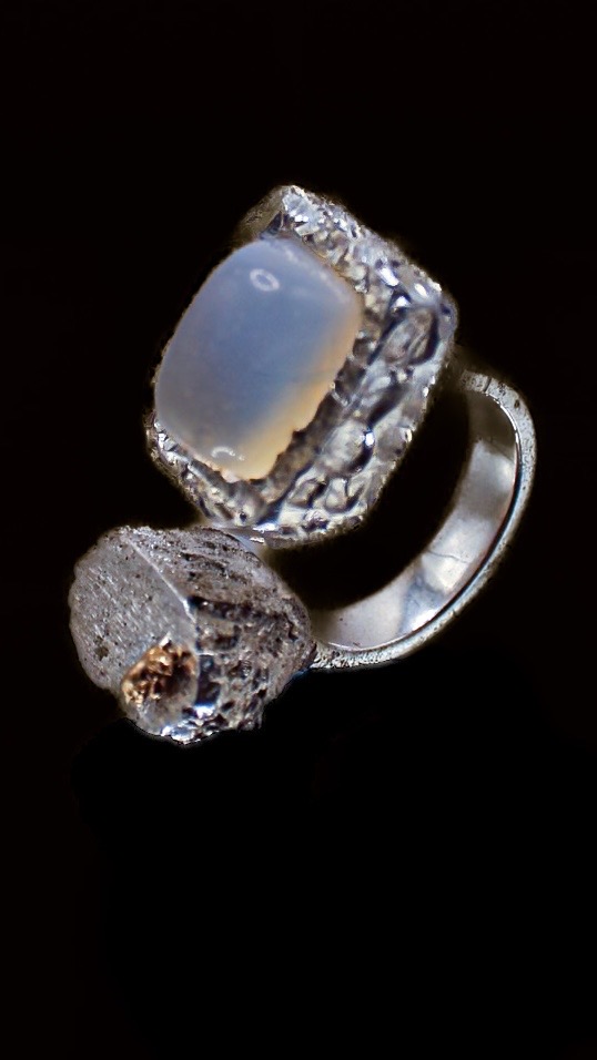 Sterling Opal Ring